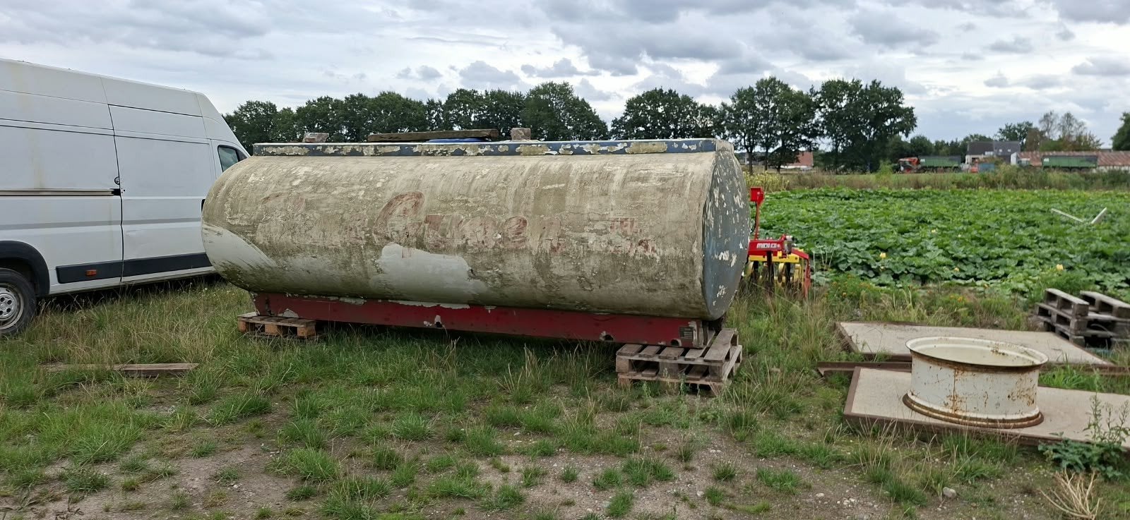 watertank,vloeistoftank,stikstoftank,.., Ophalen