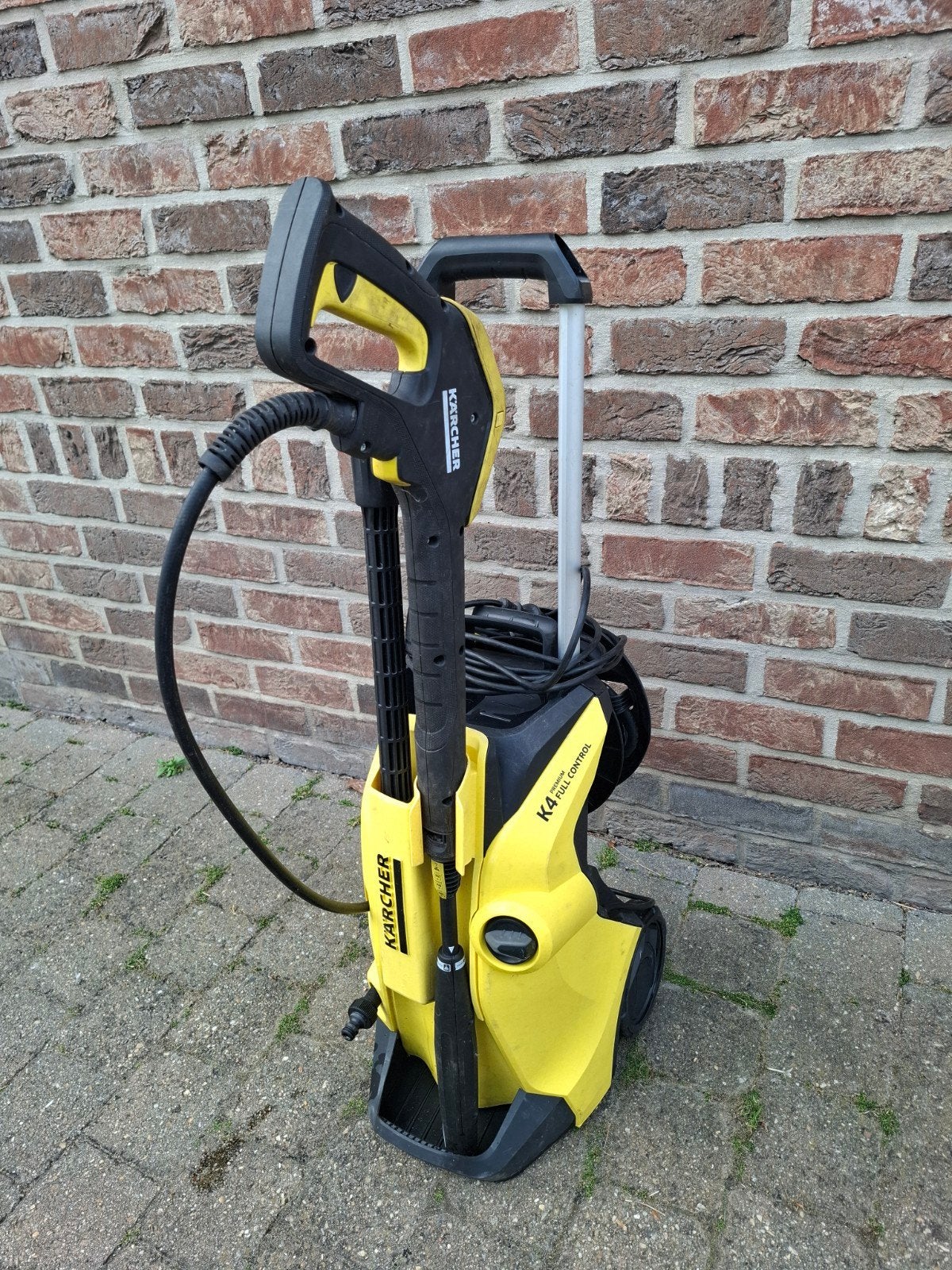 K4 karcher hogedrukreiniger, Ophalen