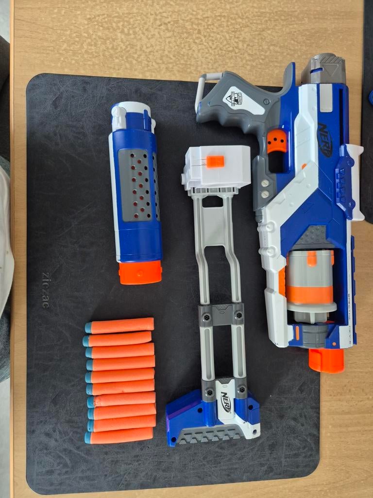 Grote nerf gun, Enlèvement