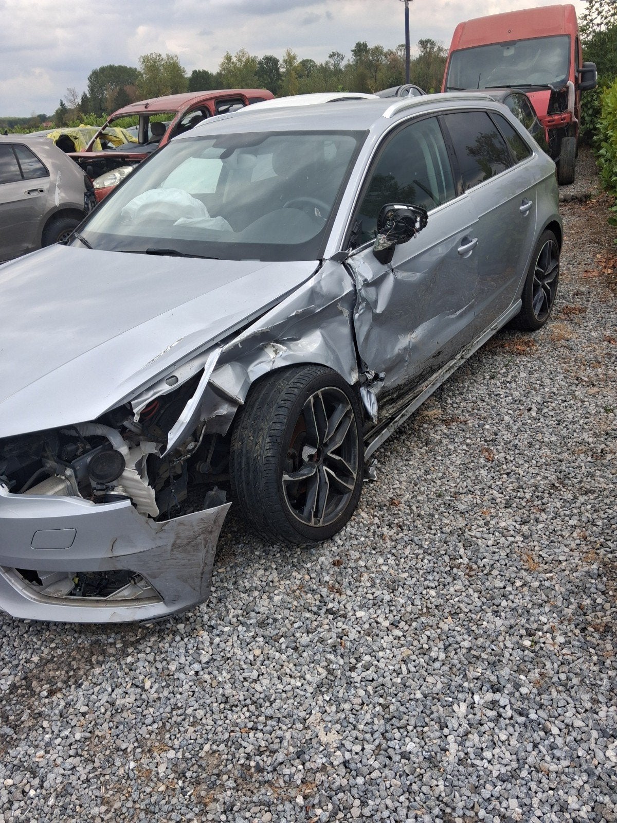 Audi A3 accidentée moteur tournant, Auto diversen, Ongevalwagen, Ophalen of Verzenden, Audi