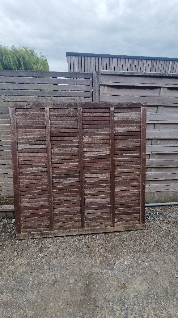 TraumGarten Hardhouten Tuinscherm, Ophalen, Zo goed als nieuw, 180 tot 250 cm, Overige typen