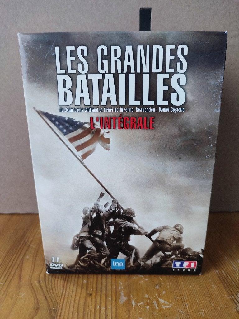 LES GRANDES BATAILLES - L'INTEGRALE Coffret dvd (INA), Cd's en Dvd's, Dvd's | Documentaire en Educatief, Vanaf 12 jaar, Ophalen of Verzenden
