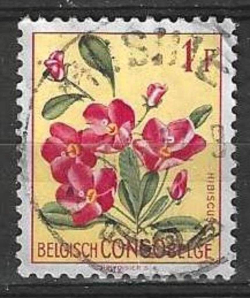 Congo belge 1952 - Yvert 310 - Flore - Fleurs (ST), Envoi, Affranchi