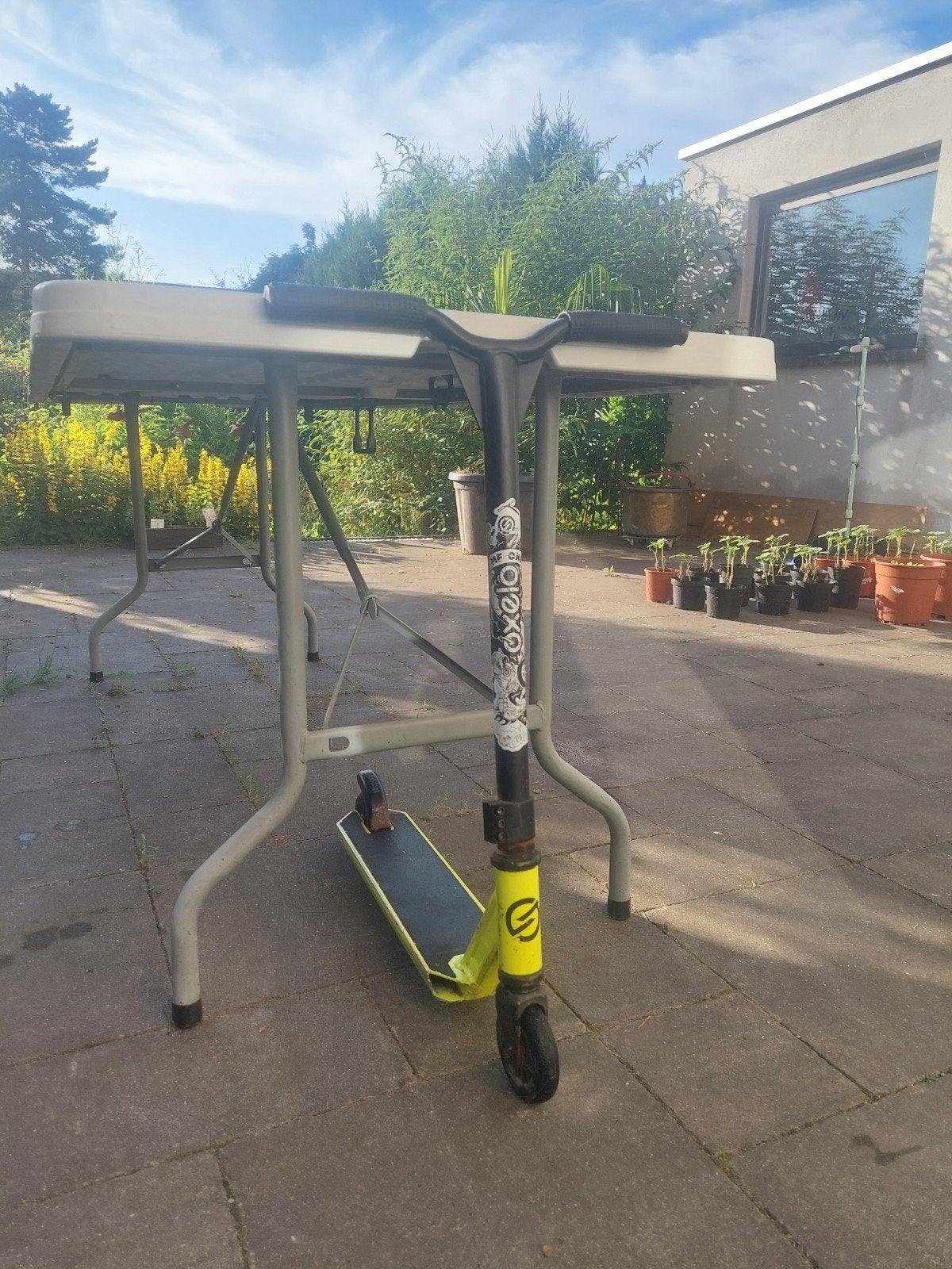 Stunt step, Sport en Fitness, Overige Sport en Fitness, Ophalen, Gebruikt