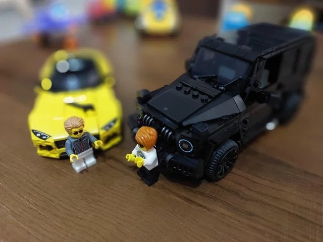 LEGO Speed Champions 76925 Mercedes SL63 AMG Mercedes G63, Enlèvement ou Envoi, Lego, Complet, Speed Champions
