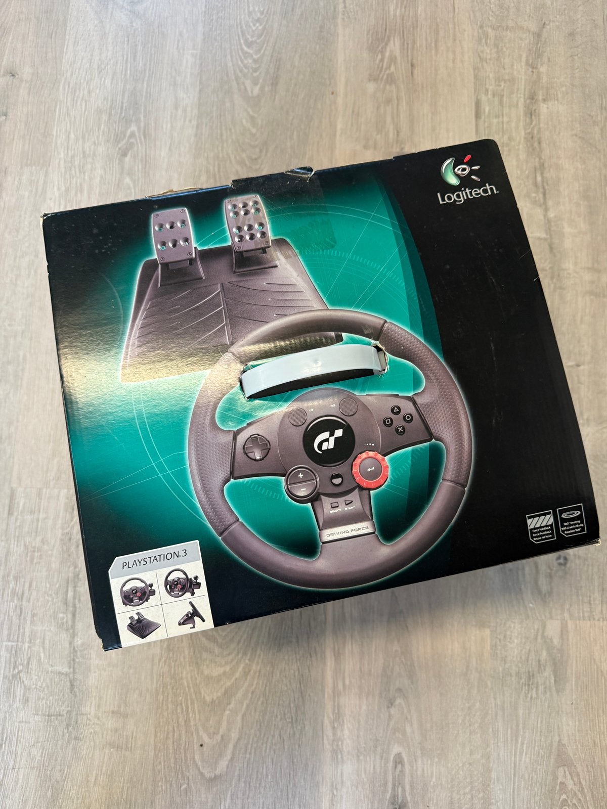 PlayStation3 Driving Force Logitec, Ophalen of Verzenden, Zo goed als nieuw