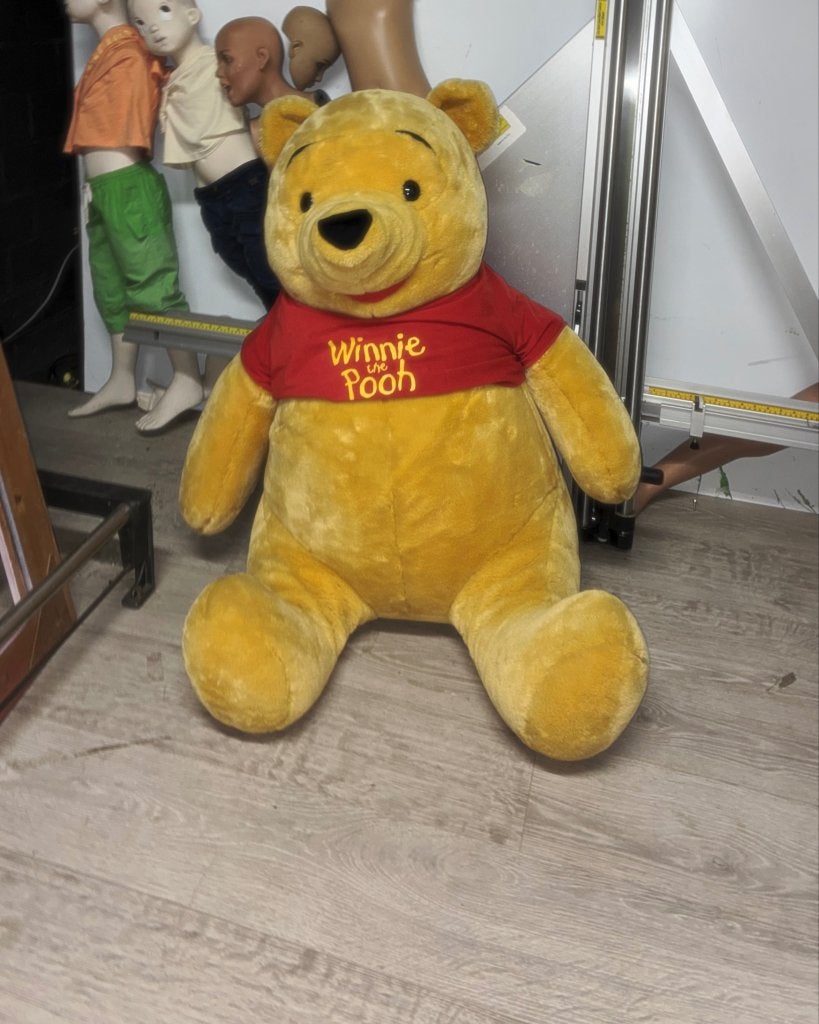 Winnie de Pooh knuffel xxxl, Enlèvement, Winnie l'Ourson ou amis, Comme neuf, Peluche