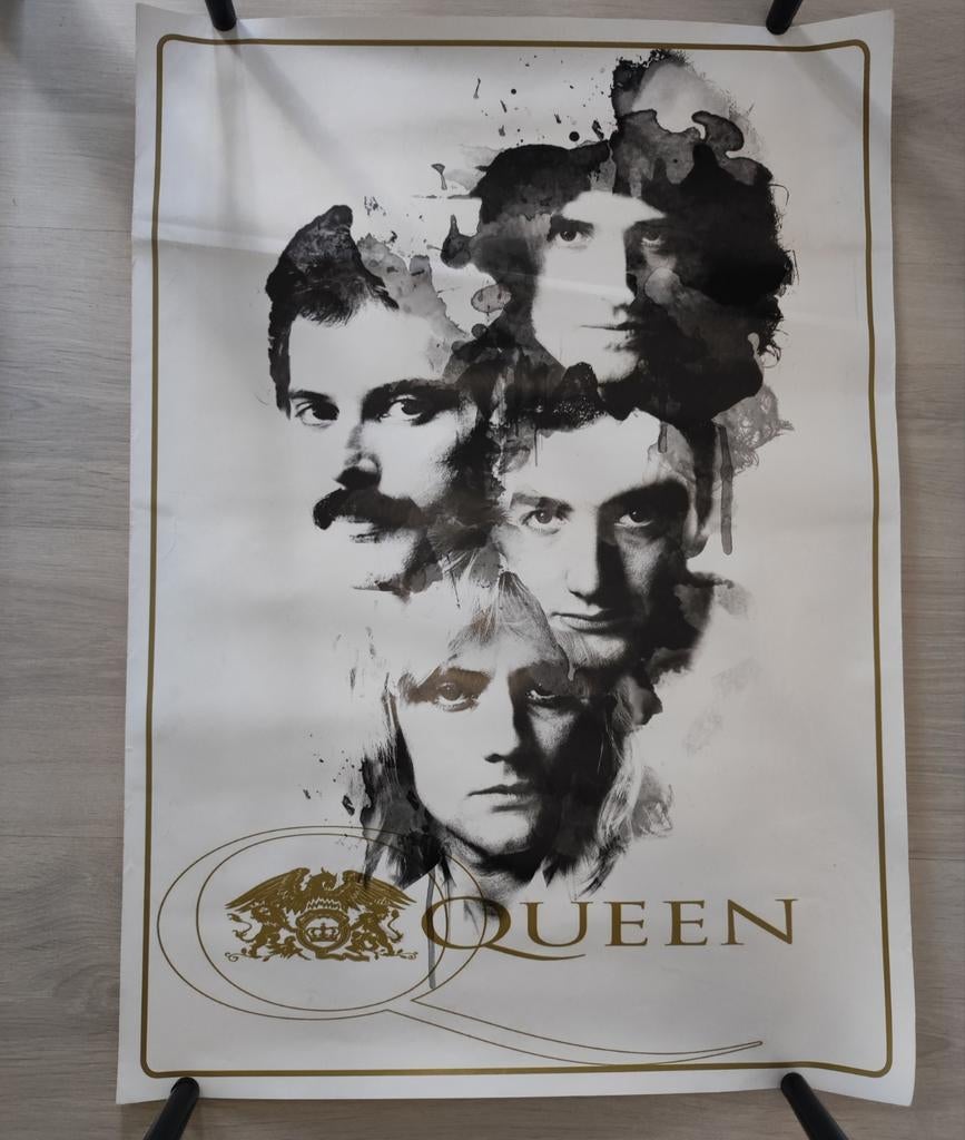 Affiche  concert queen, Verzamelen, Posters, Ophalen