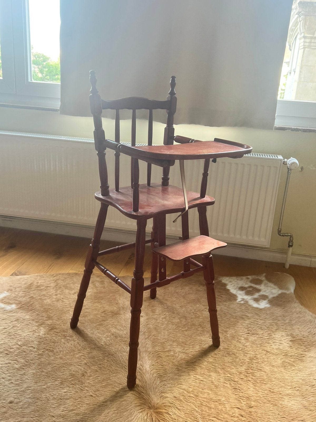 Chaise haute bébé vintage Plum Plum – années 70, Ophalen