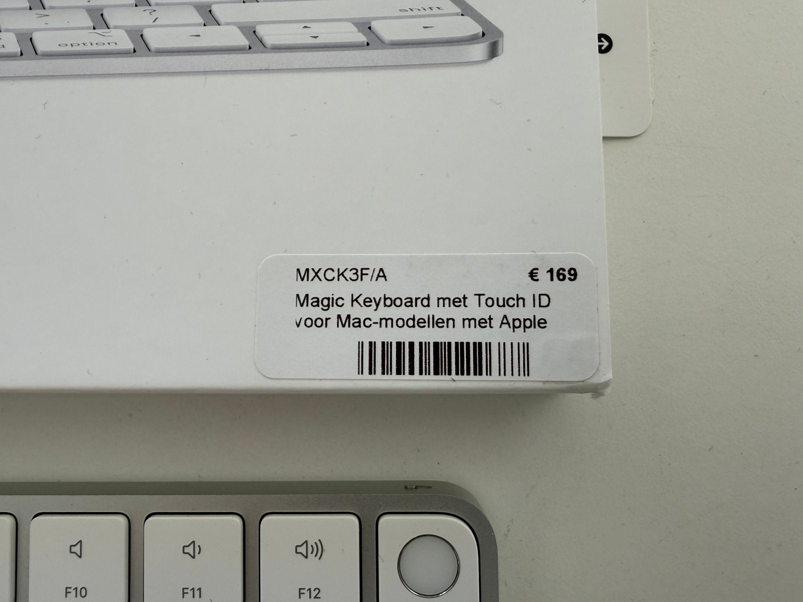 Apple Magic keyboard met touch ID AZERTY, Ophalen of Verzenden, Nieuw