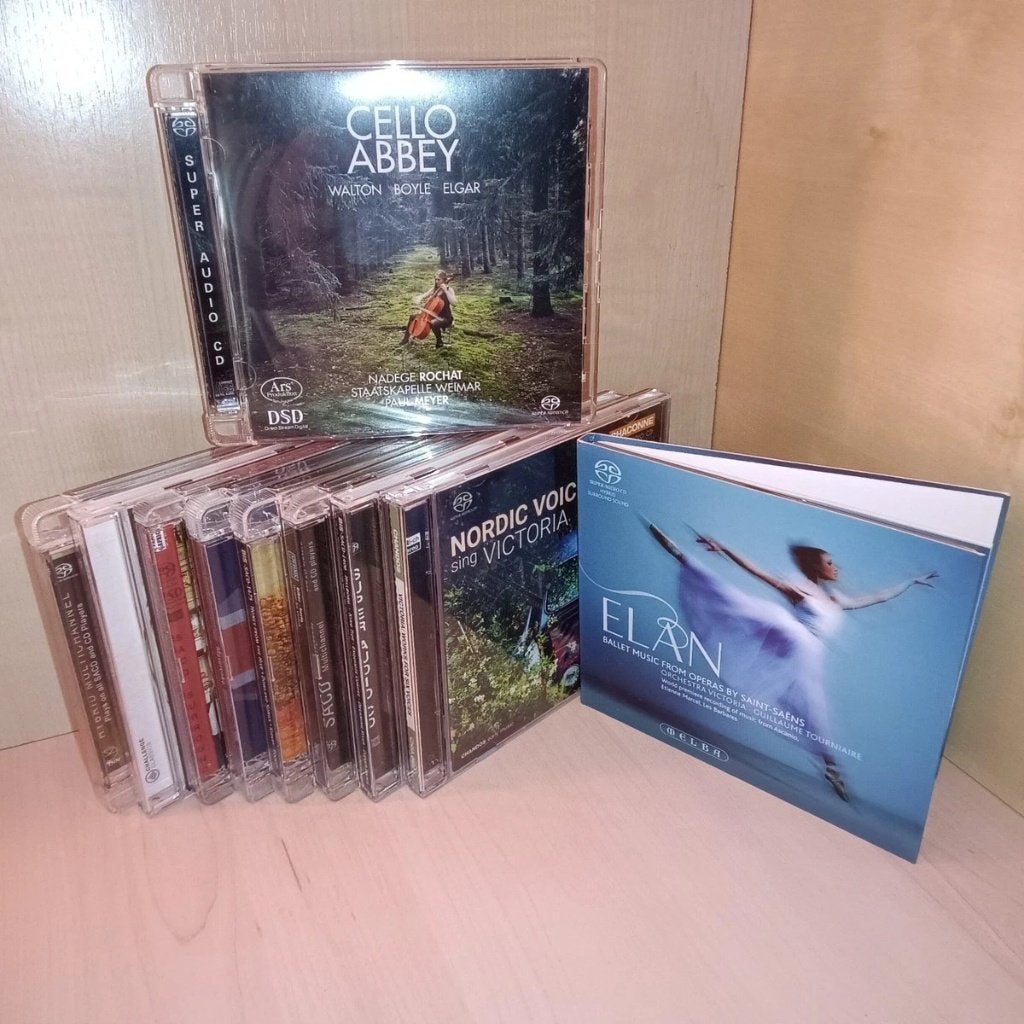 Lot de 10 SACD hybrides de musique classique - très bon état, Envoi