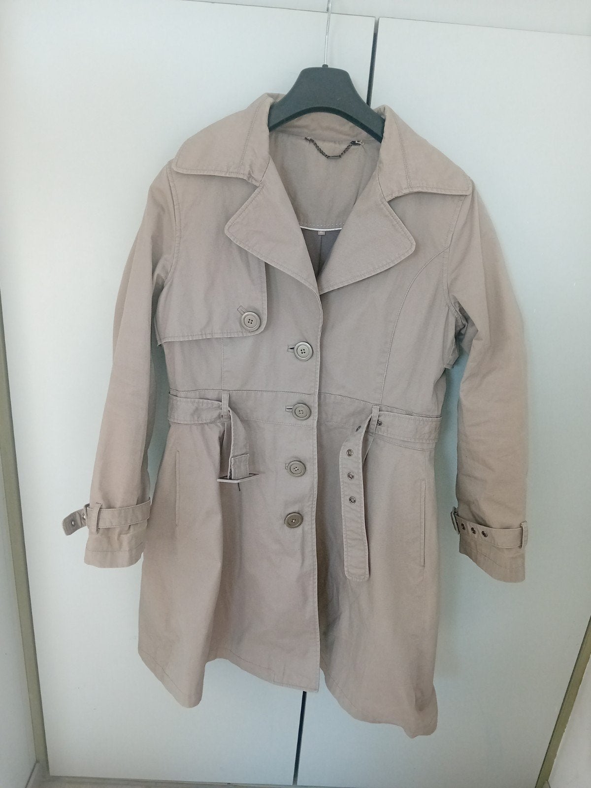 trenchcoat, Taille 46/48 (XL) ou plus grande, WE, Comme neuf, Brun