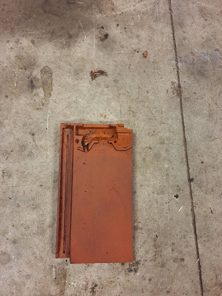 Wienerbergen koramic dakpannen, Doe-het-zelf en Bouw, Dakpannen en Dakbedekking, Ophalen, Gebruikt, Steen of Klei, 15 m² of meer