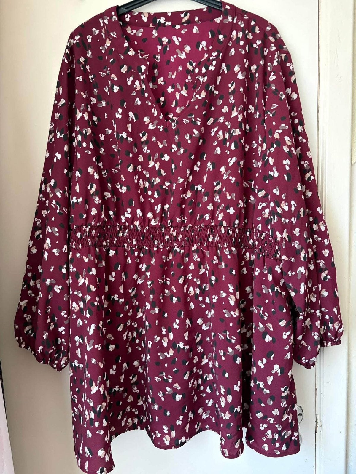 Lange soepelvallende/blouse met rondingen in grote maten, Ophalen of Verzenden, Zo goed als nieuw, Roze, Jurk