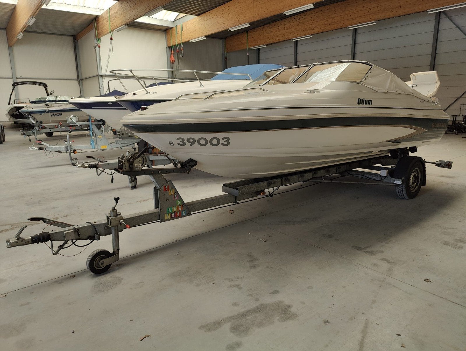 Glastron SE199 + trailer 1600 kg, Watersport en Boten, Speedboten, Ophalen