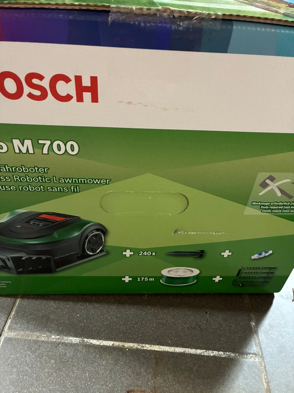 Tondeuse indego M700 bosh neuve, Enlèvement, Neuf