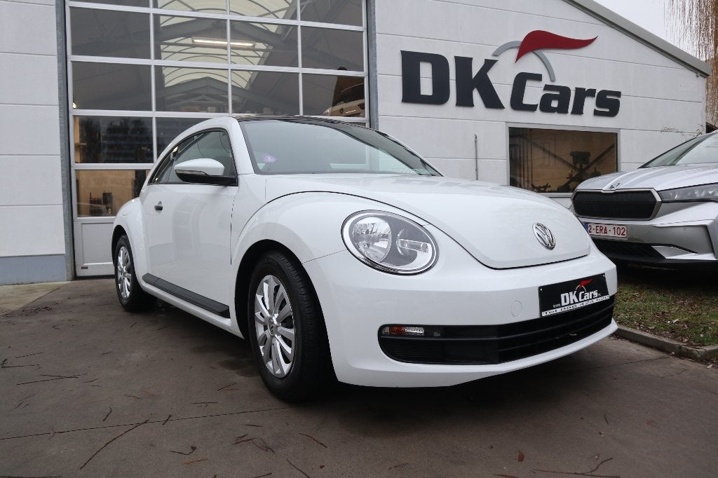 VW NEW BEETLE, Auto's, Voorwielaandrijving, Stof, 4 cilinders, Wit