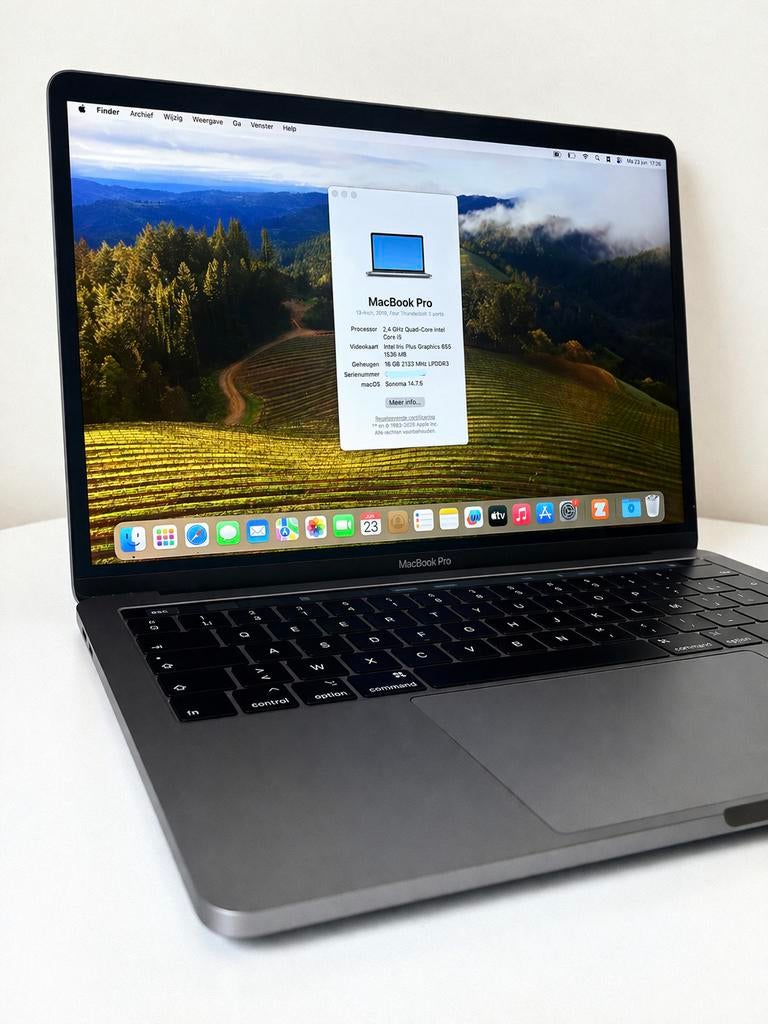 MacBook Pro 13” (2019) – i5 / 16GB RAM – goeie staat, Computers en Software, Apple Macbooks, Ophalen, Gebruikt, 256 GB, 2 tot 3 Ghz