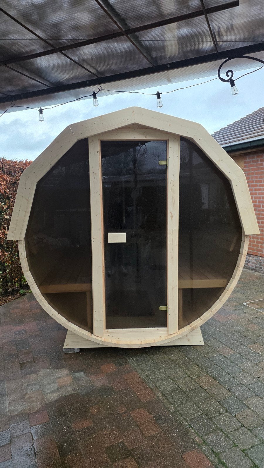 Livraison et installation gratuites d'un sauna en tonneau de, Enlèvement ou Envoi