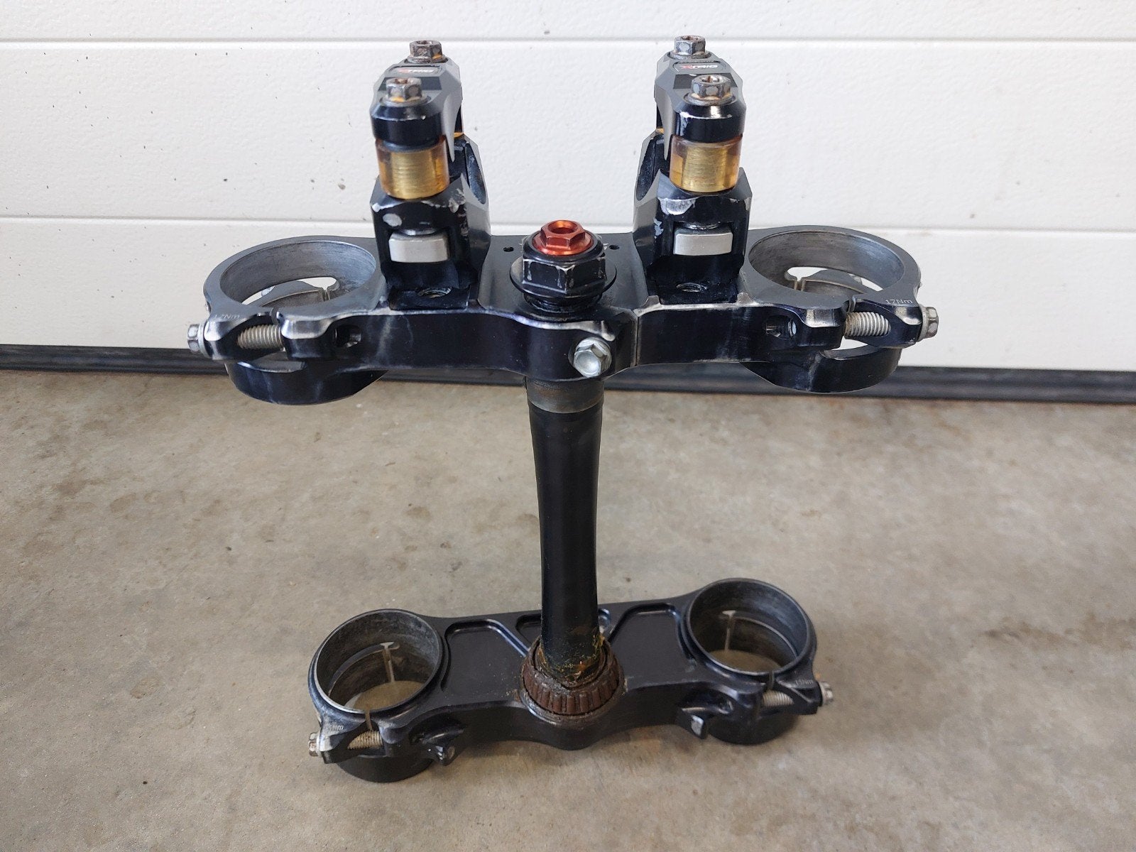 xtrig kroonplaten, trippel clamps met xtrig phds stuurklemme, Enlèvement ou Envoi