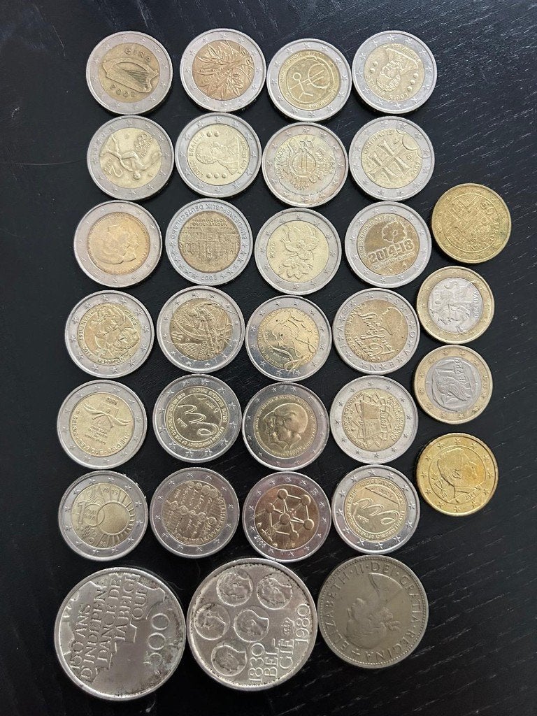 Zeldzame munten, Postzegels en Munten, Ophalen, Losse munt