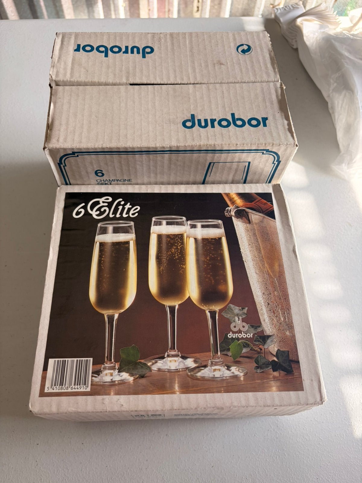 Cava glazen, Ophalen, Gebruikt