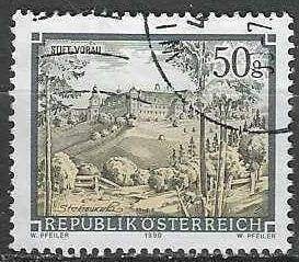 Oostenrijk 1991 - Yvert 1835 - Abdijen en Kloosters (ST), Verzenden, Gestempeld