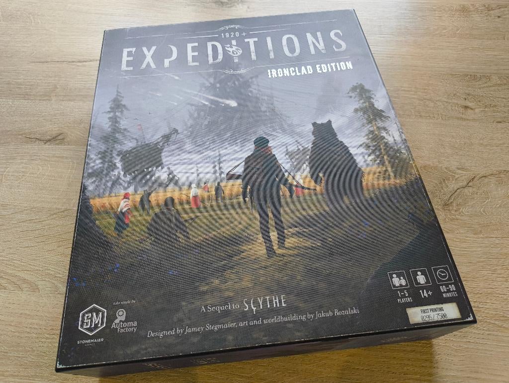 Expeditions + Gears of War expansion (Ironclad Edition), Enlèvement ou Envoi