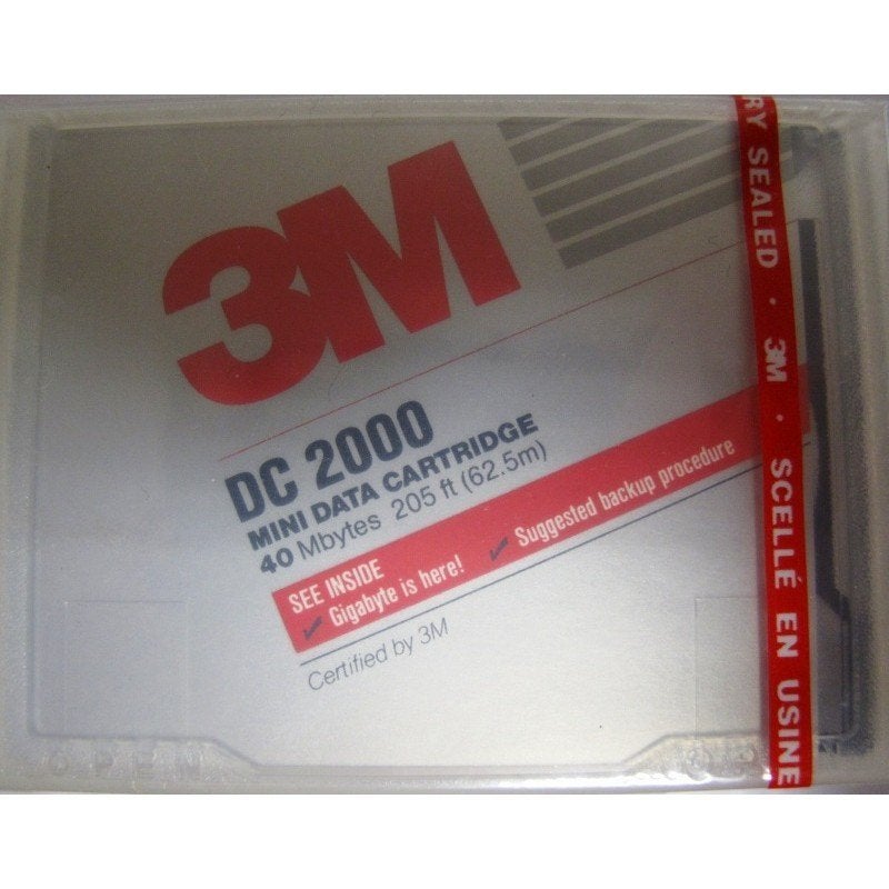Boîte de 5 mini-cartouches de données DC2000, boîte de 3 m, Enlèvement ou Envoi, Neuf, Autres types, 3M