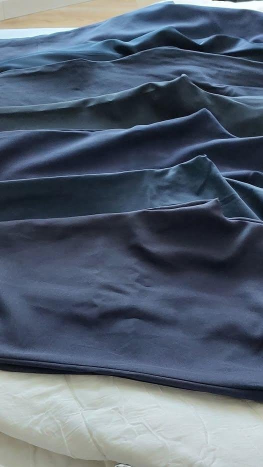 te koop blauwe broeken maat 46 tot 50 lang en korte, Kleding | Dames, Ophalen, Blauw, Maat 46/48 (XL) of groter, Zo goed als nieuw