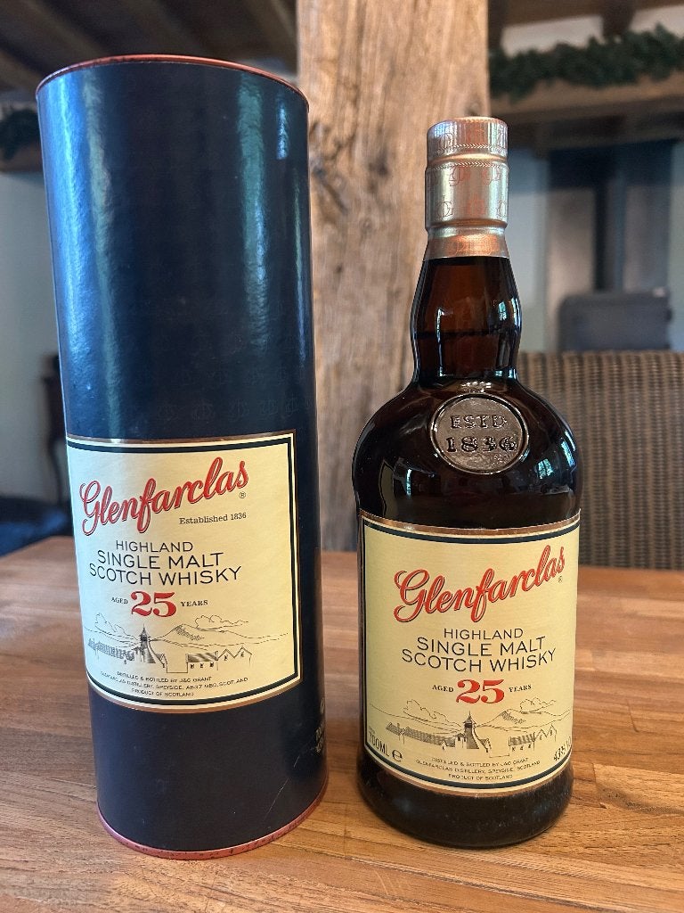 whisky glenfarclas 25y RUILEN !, Ophalen of Verzenden