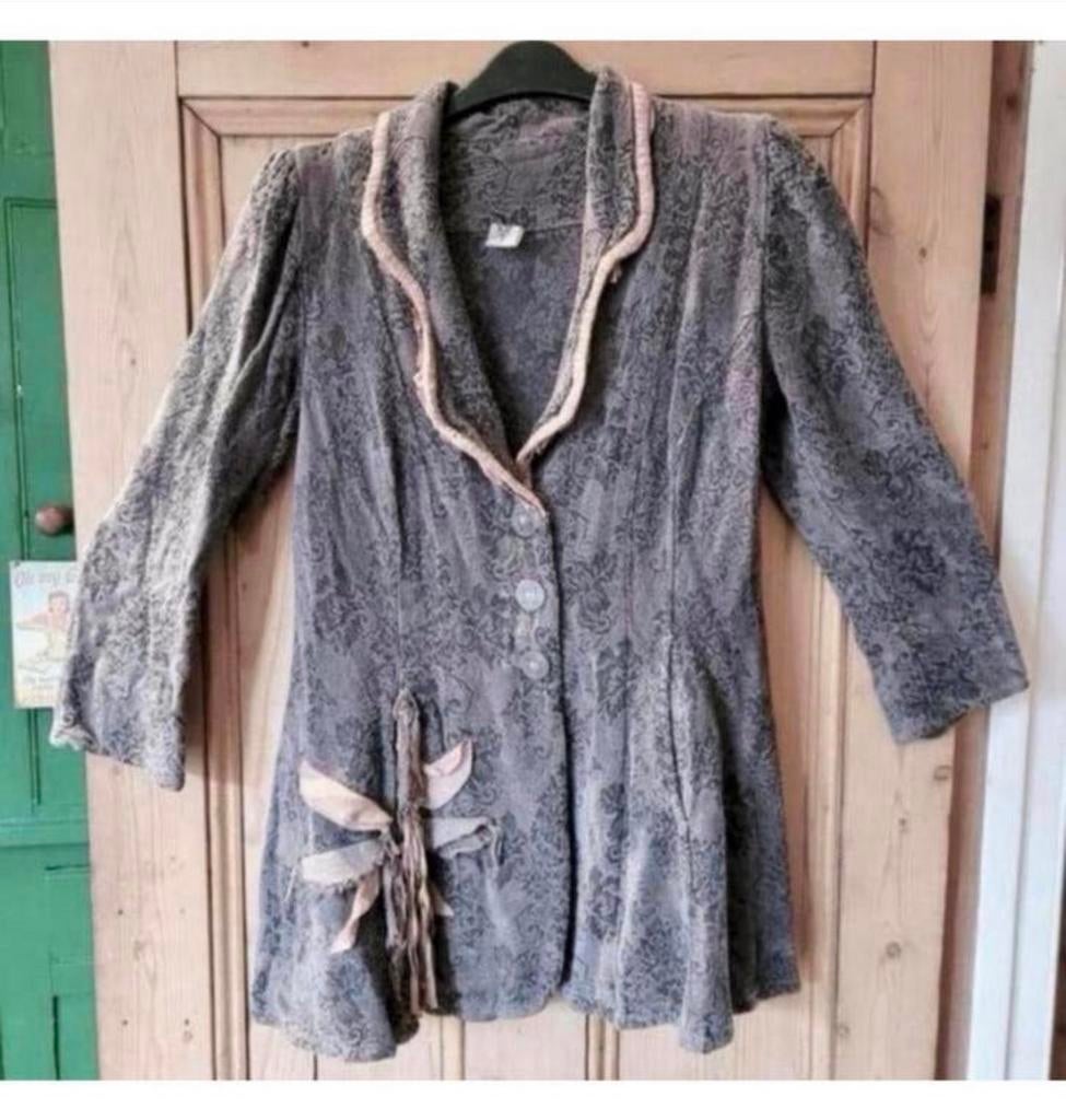 Out of Xile - Vintage oud engels jack jasje - Size 3 als M, Ophalen of Verzenden, Zo goed als nieuw, Maat 38/40 (M), Grijs
