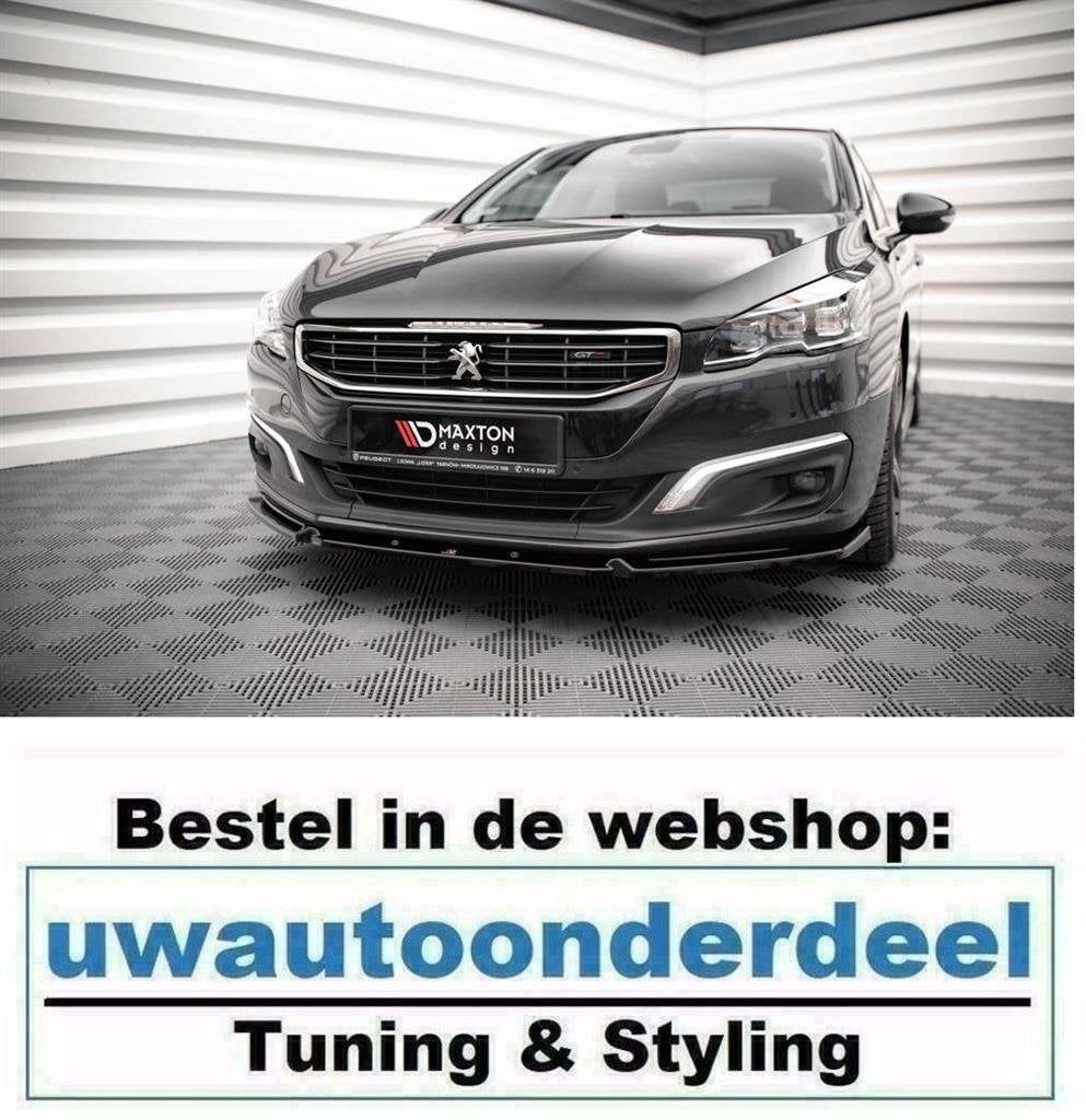 Maxton Design Spoiler Lip Splitter Voor Peugeot 508 GT, Verzenden