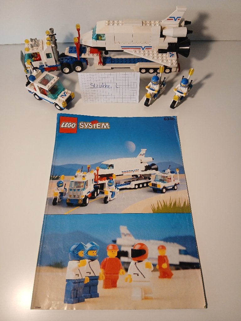LEGO 6346 Shuttle Launching Crew, compleet, Kinderen en Baby's, Lego, Ophalen of Verzenden, Zo goed als nieuw, Space