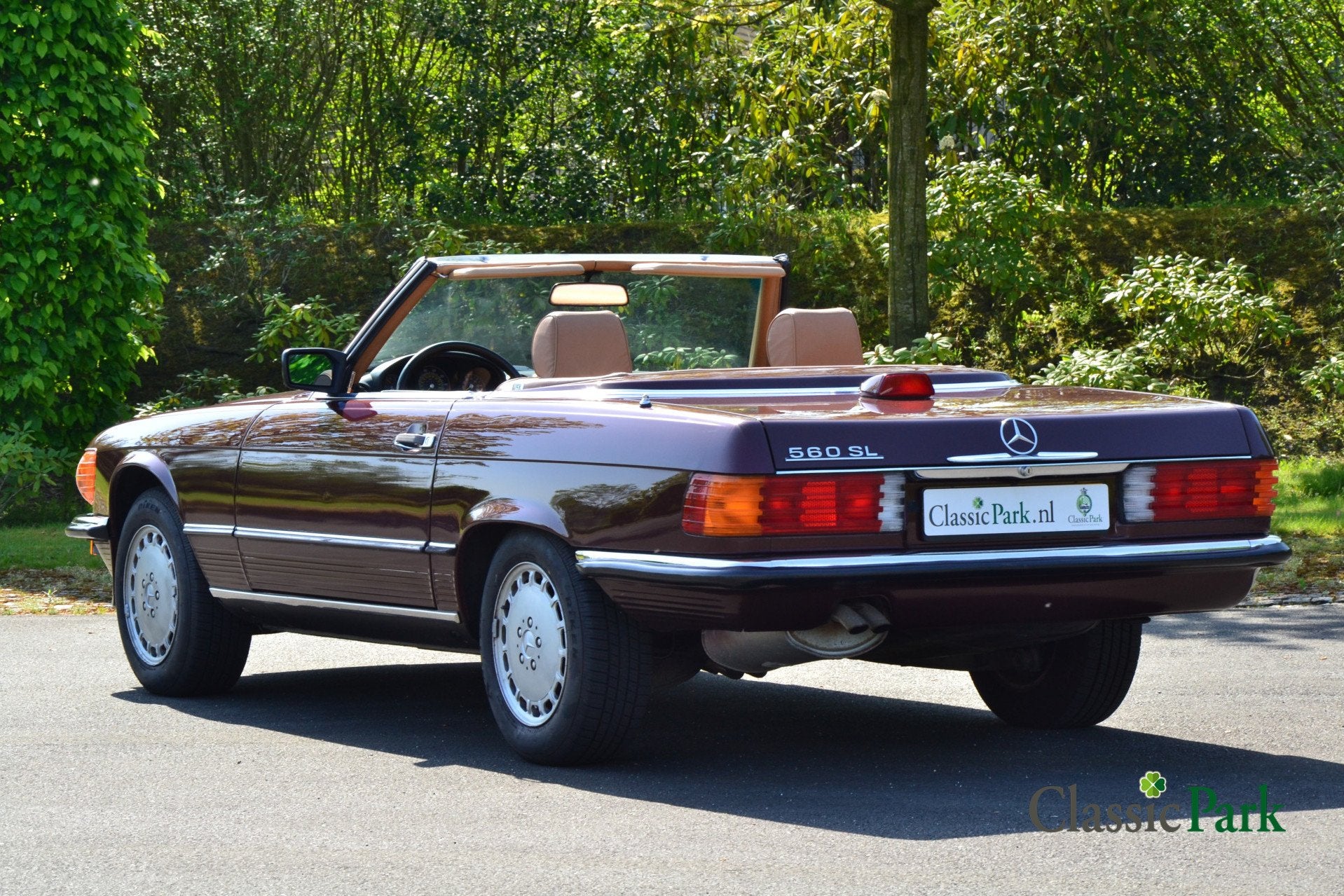 Mercedes-Benz 500-serie 560 SL (bj 1987, automaat), Automaat, Achterwielaandrijving, Bedrijf, 2 deurs