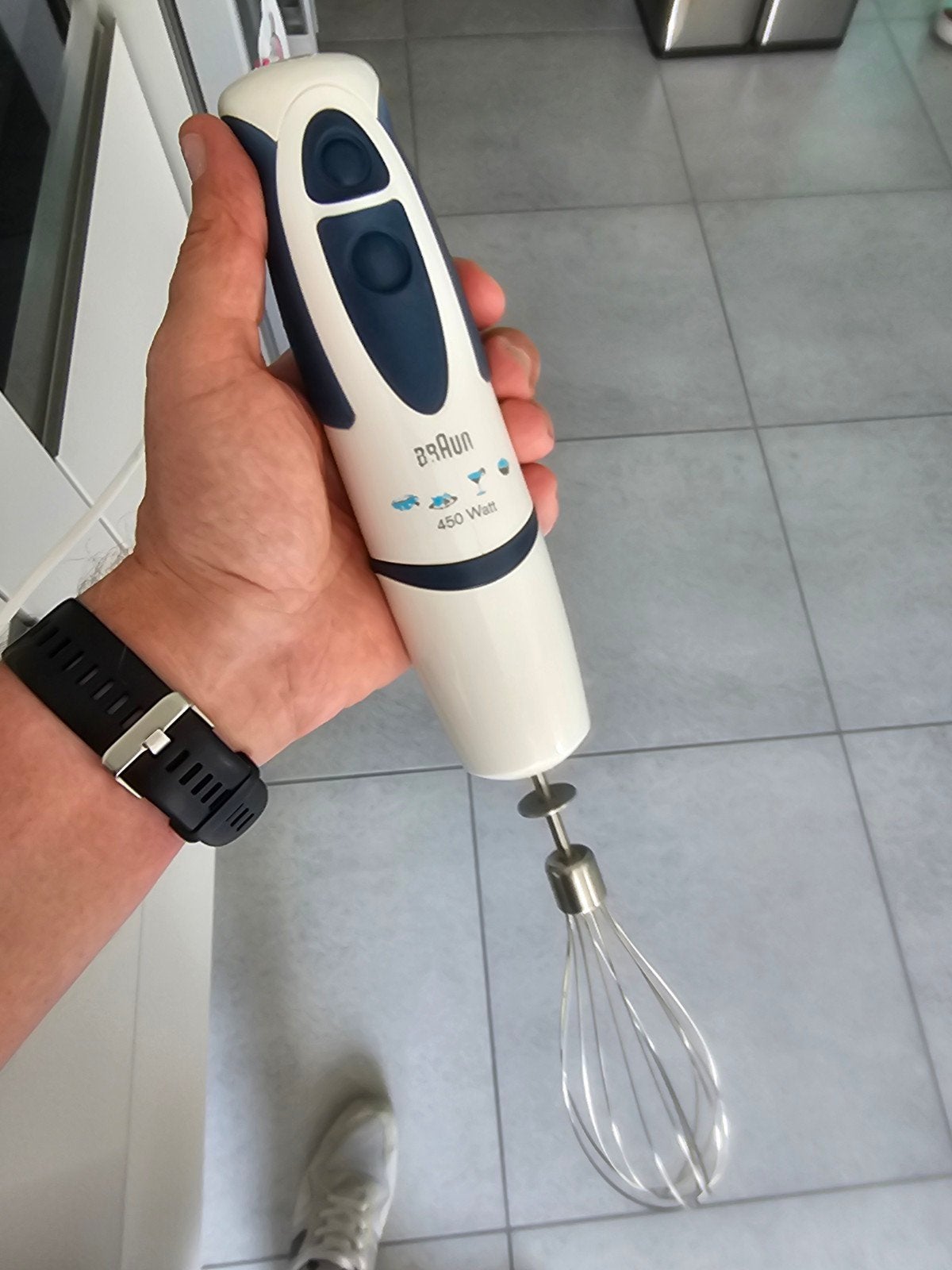 Batteur Braun 450W, Enlèvement
