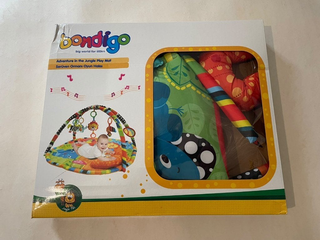Bondigo Jungle Speelmat – Baby Speelkleed, Kinderen en Baby's, Ophalen of Verzenden, Zo goed als nieuw