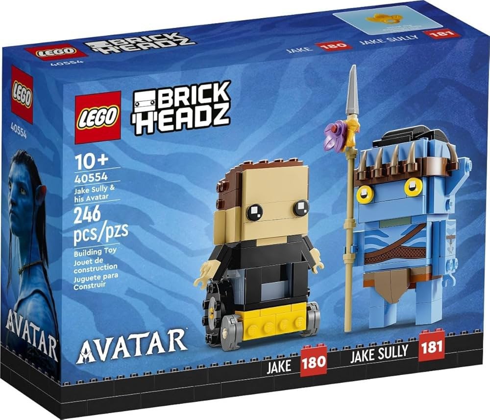 Lego 40554 Brickheadz Jake Sully & his Avatar Sealed, BrickHeadz, Lego, Nieuw, Ophalen of Verzenden