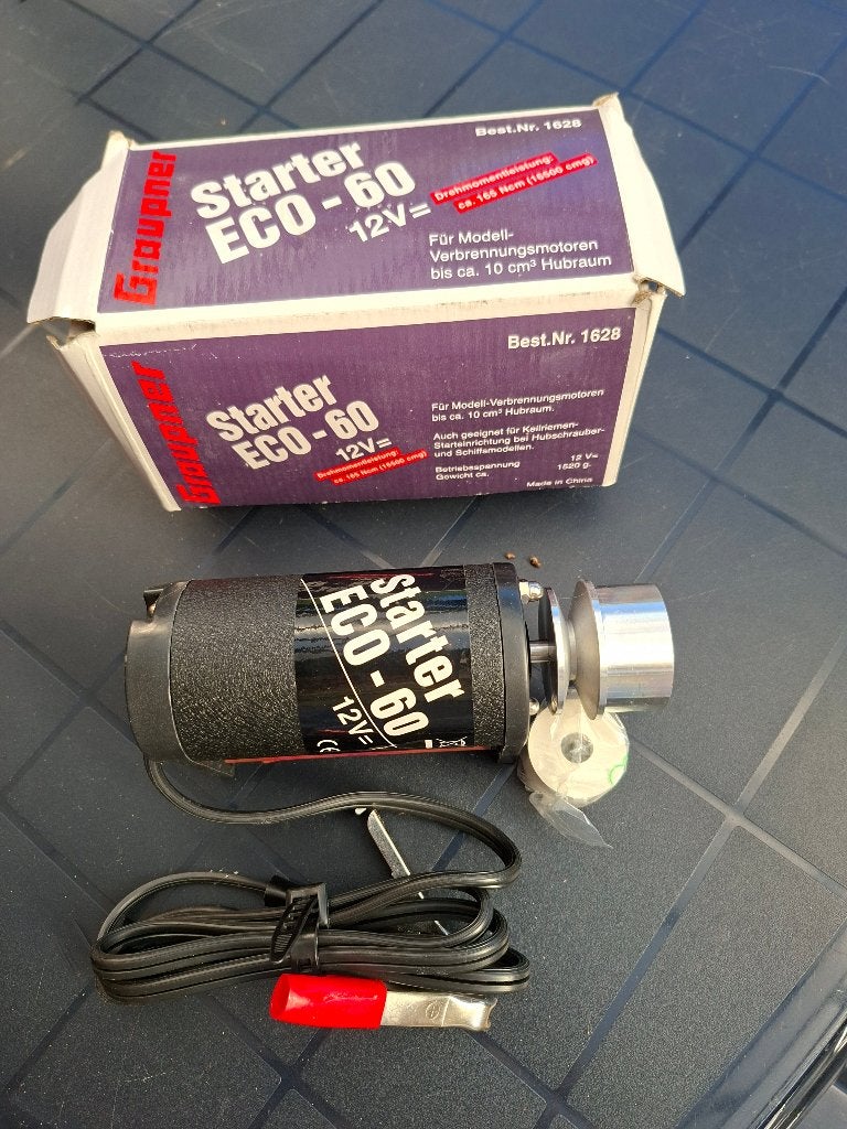 Graupner starter ECO-60, Hobby & Loisirs créatifs, Modélisme | Radiocommandé & Téléguidé | Avions, Enlèvement, Comme neuf