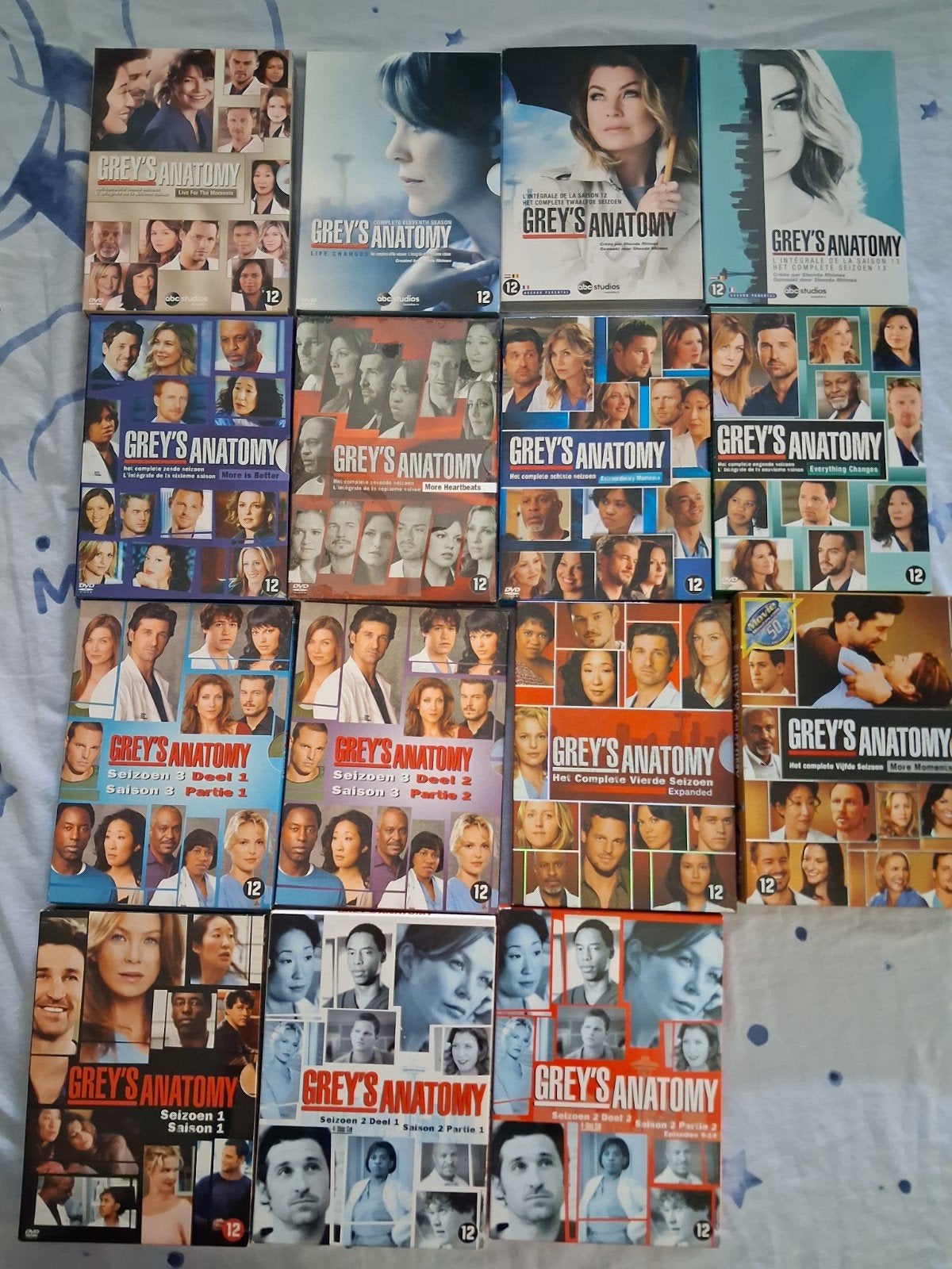 grey´s anatomy seizoen 1 tot 13, Cd's en Dvd's, Dvd's | Tv en Series, Ophalen, Zo goed als nieuw