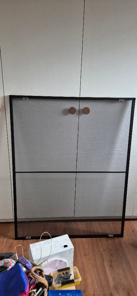 Nieuw vliegenraam, Doe-het-zelf en Bouw, Deuren en Vliegenramen, Ophalen, Kunststof, 80 tot 100 cm, Overige typen