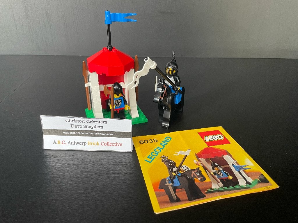 Lego Castle - 6035 - Castle Guard, Accessoires inclus, Lego, Ensemble complet, Comme neuf
