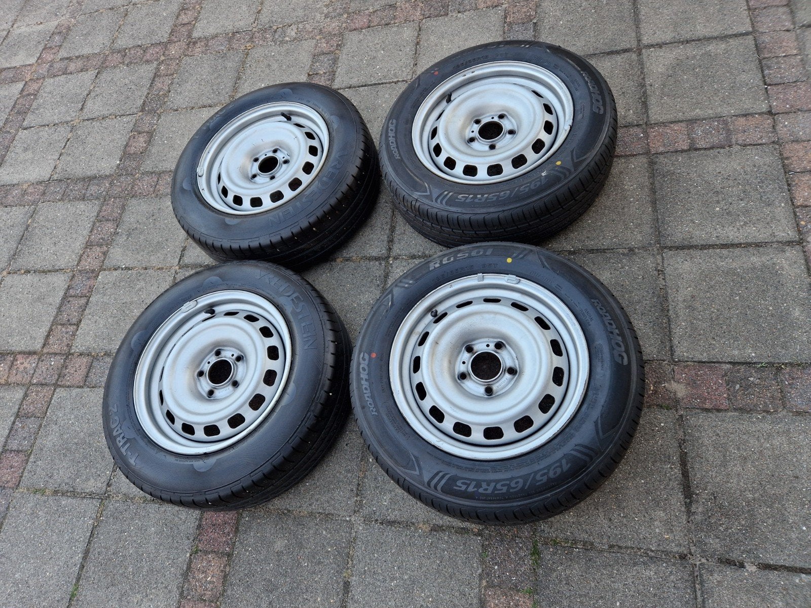 Wielenset Opel Combo/Peugeot Partner/Citroën Berlingo zgan, Autos : Pièces & Accessoires, Pneus & Jantes, 15 pouces, Pneus été