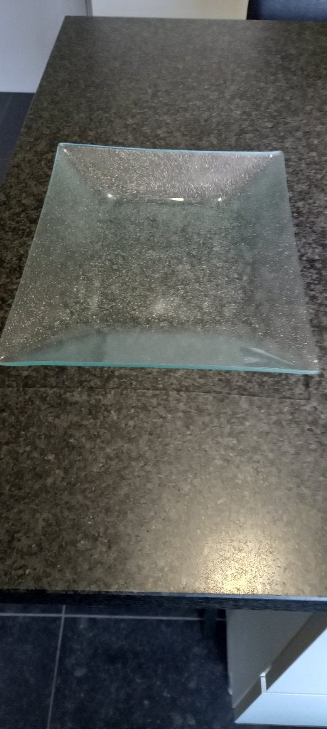 glazen borden, Huis en Inrichting, Ophalen, Gebruikt, Bord(en)