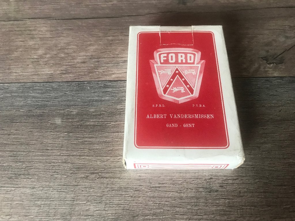 Boek speelkaarten ford gent, Verzamelen, Speelkaarten, Jokers en Kwartetten, Ophalen of Verzenden, Nieuw, Speelkaart(en)
