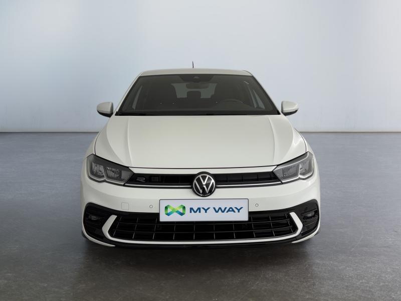 Volkswagen Polo R-Line*Carplay*Capteurs Av/Ar*Clim*Cruise co, USB, Euro 6, 95 pk, Wit