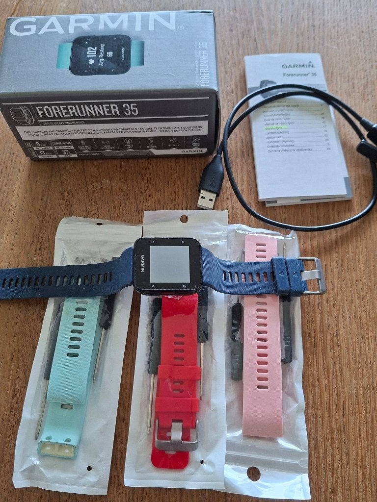 Garmin sporthorloge, Handtassen en Accessoires, Ophalen of Verzenden, Zo goed als nieuw