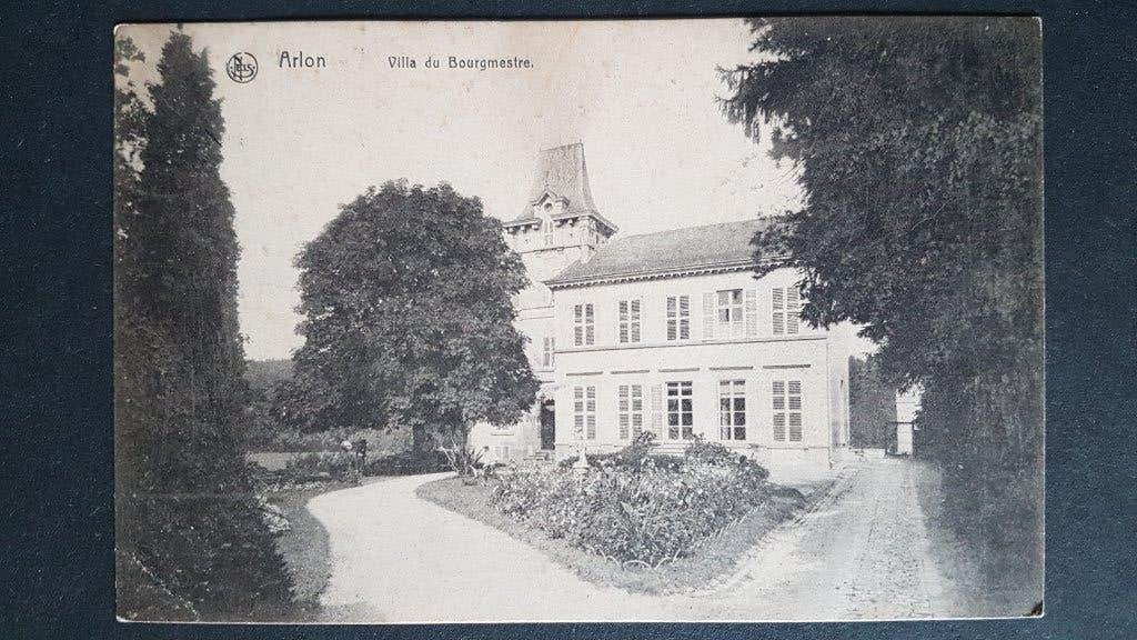 Carte postale Arlon Villa du Bourgmestre, Enlèvement ou Envoi, 1920 à 1940, Affranchie, Luxembourg