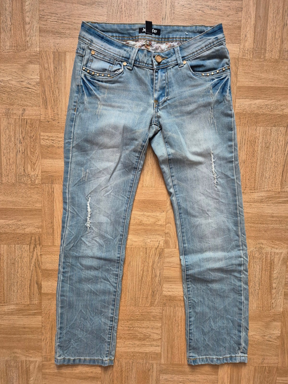 Jean Jennyfer 32, Kinderen en Baby's, Kinderkleding | Maat 176, Broek, Jennyfer, Meisje, Ophalen of Verzenden