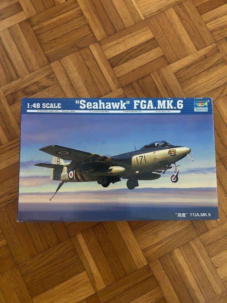 Trompettiste Seahawk FGA.MK6 1/48, Hobby & Loisirs créatifs, Modélisme | Avions & Hélicoptères, Envoi, Comme neuf, Avion, Autres marques